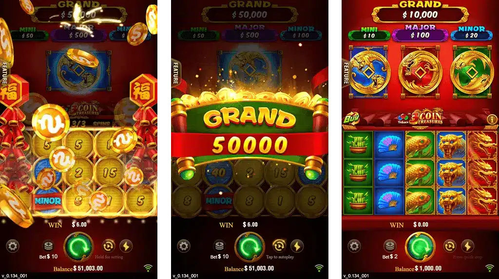 3 Coins 101Zgame Bonus